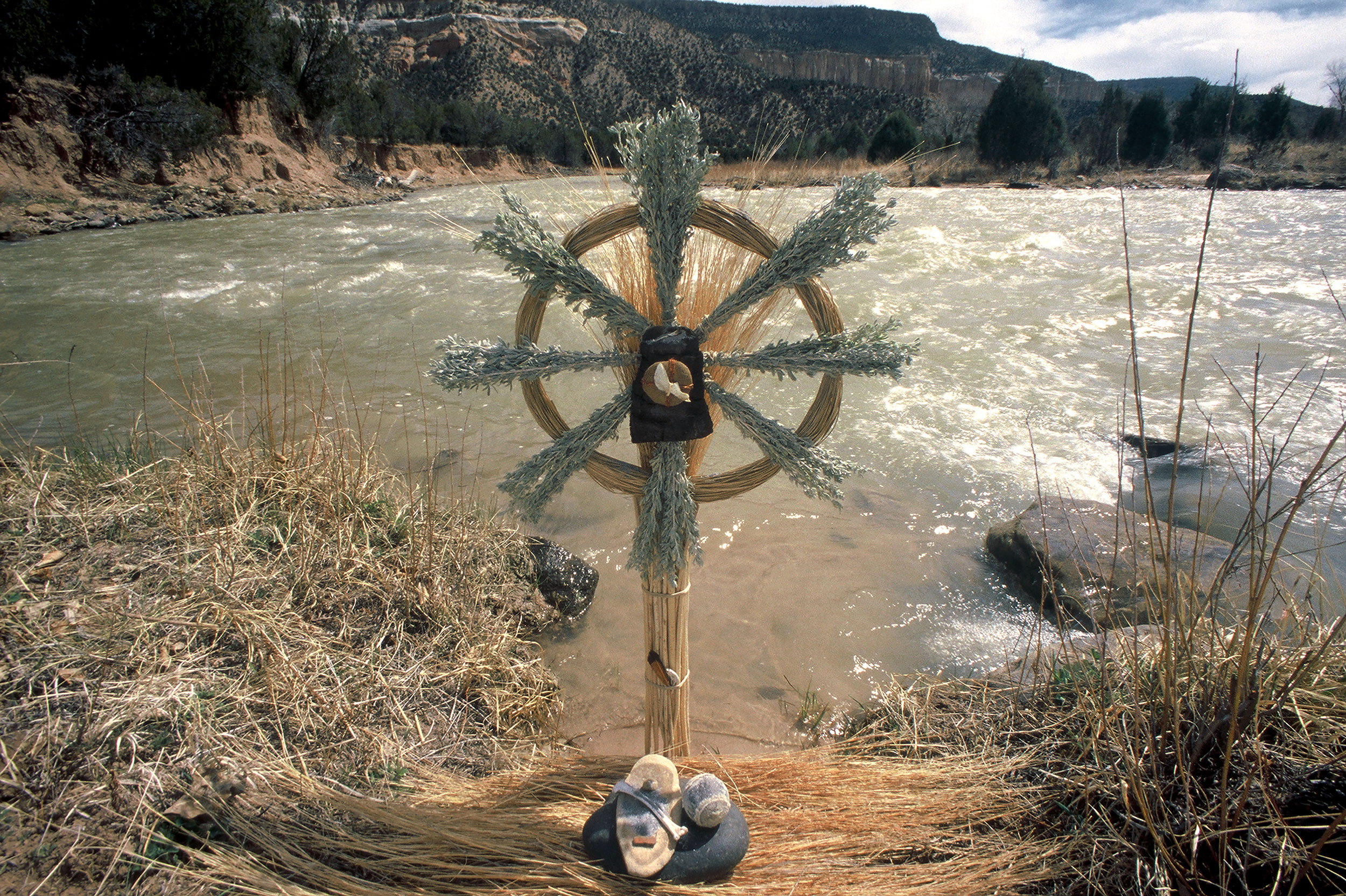 Chama River, Christ in the Desert Monastery, NM