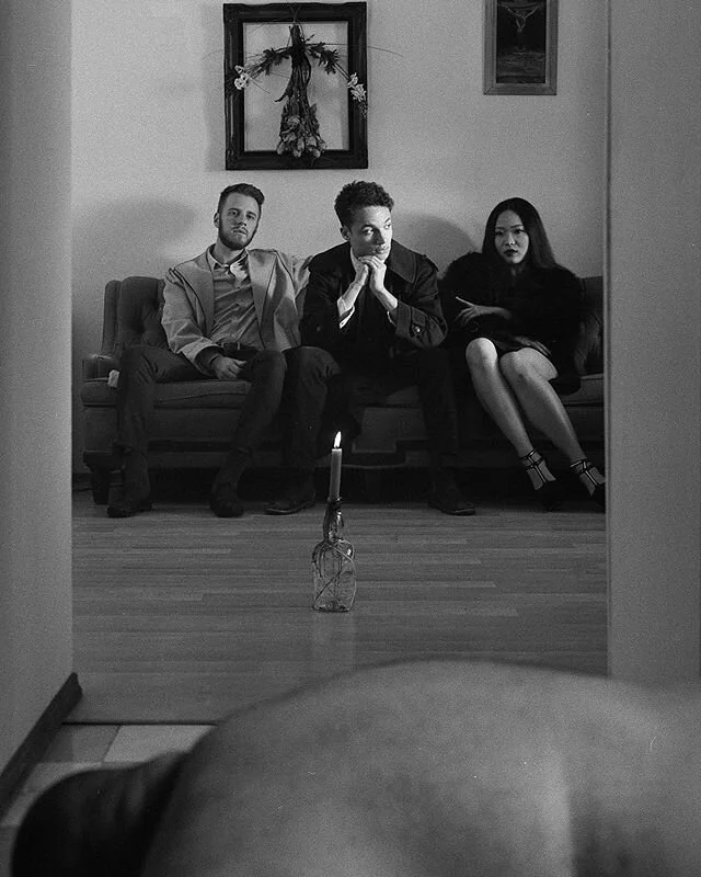 WHODIDIT?
Actors:
@objectifyfruit 
@christopher.corbett66 
@joruisbao 
@gabby_mochabeer 
Art director: 
@jasmin.imojin 
Photography assistants:
@moodmerchant 
@uhhhwhy &bull;
&bull;
&bull;
&bull;
#mediumformatfilm #thriller #filmnoir #yegphotography 