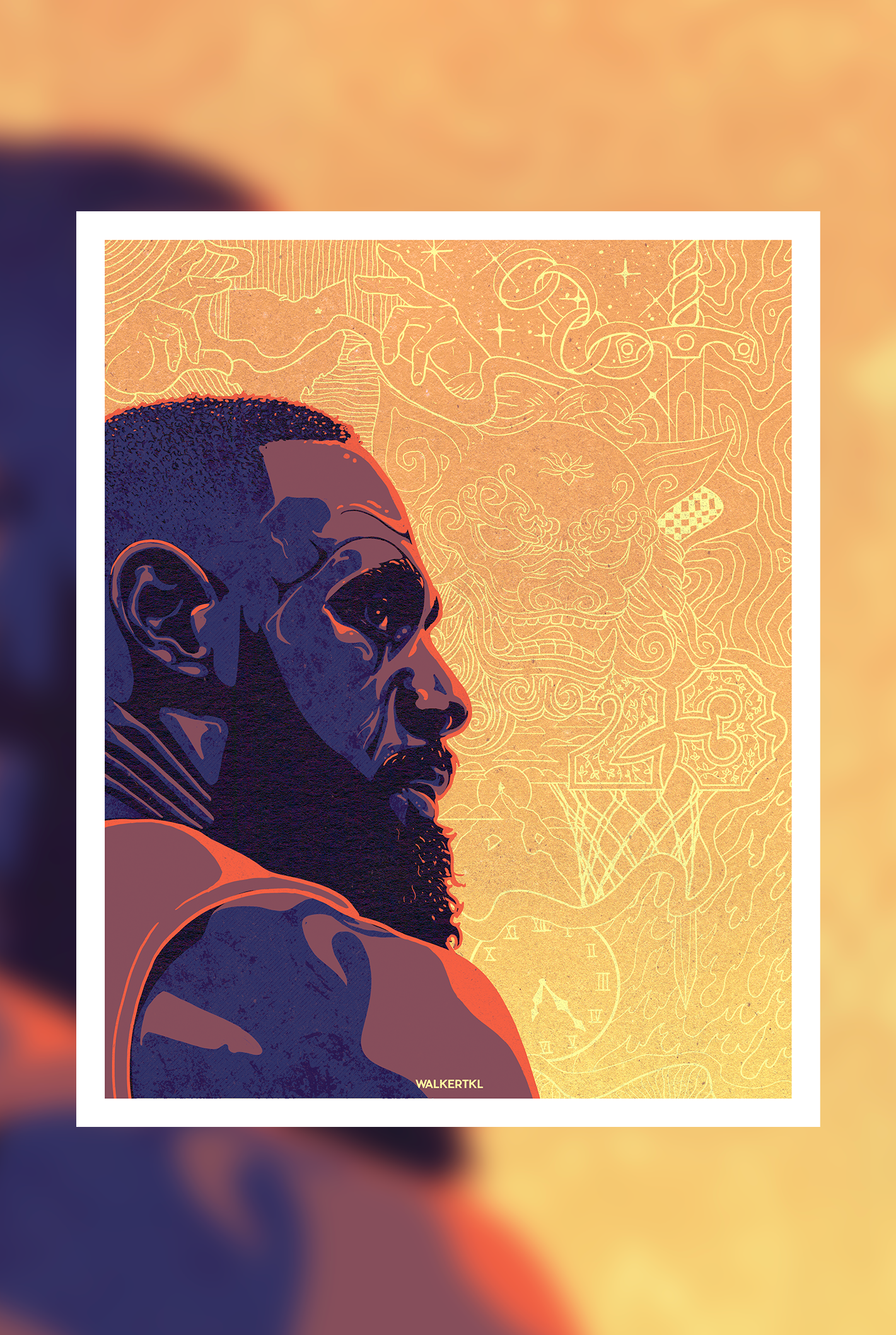 LEBRON PORTRAIT