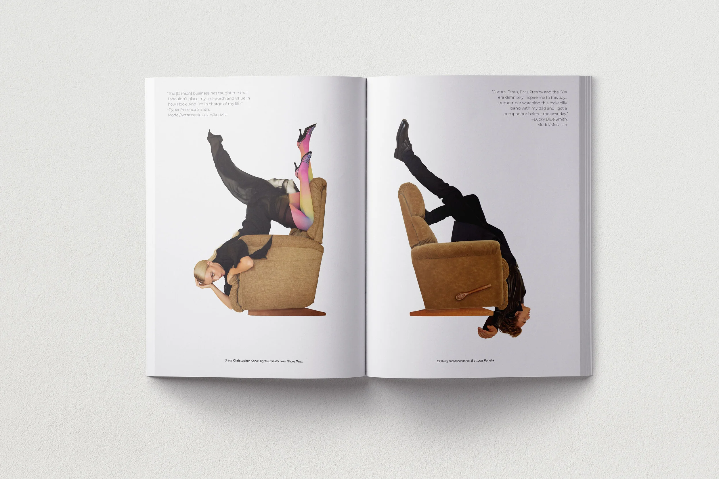 Paper / Lucky Blue + Pyper America Smith