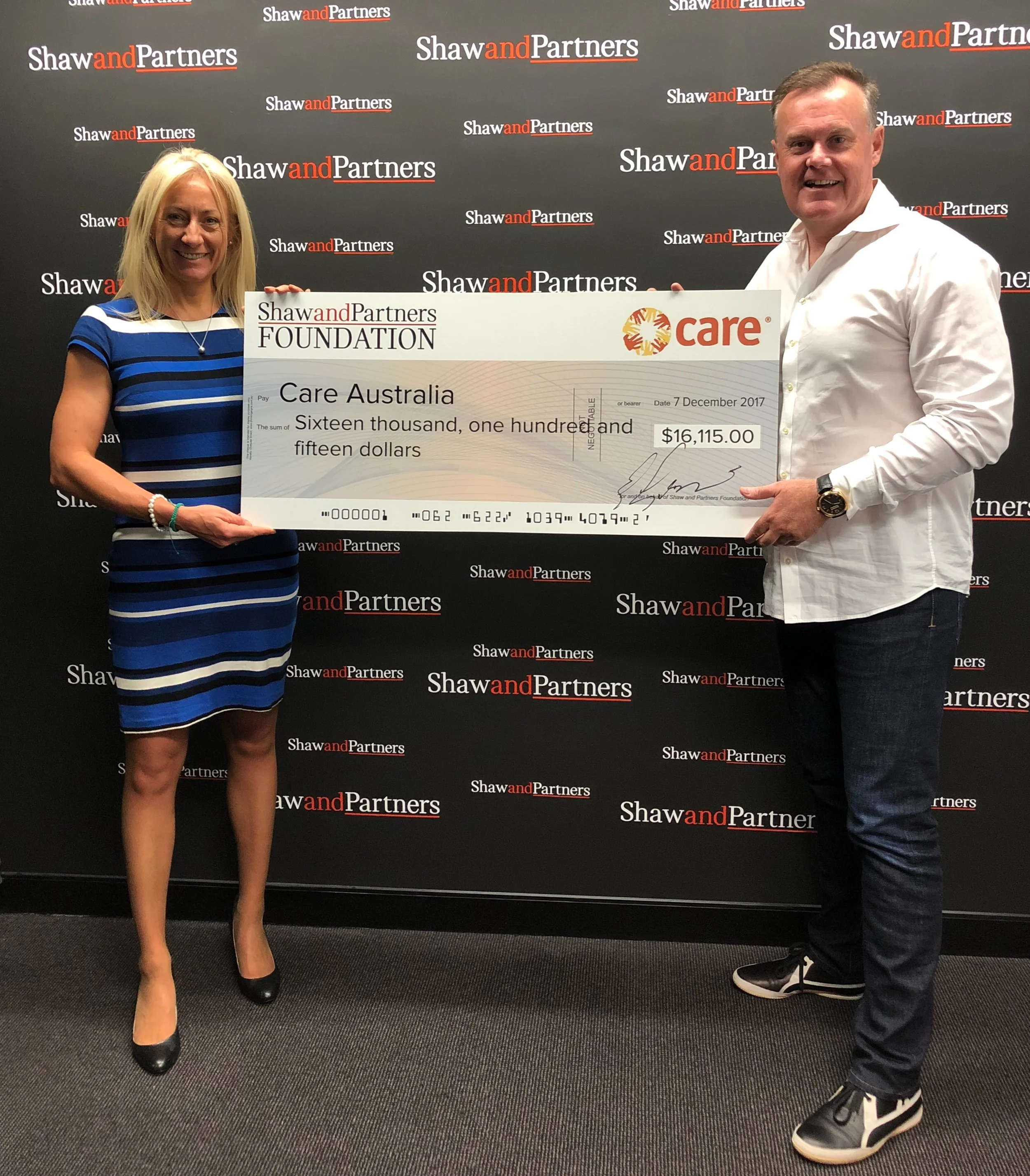 Fundraising for CARE Australia