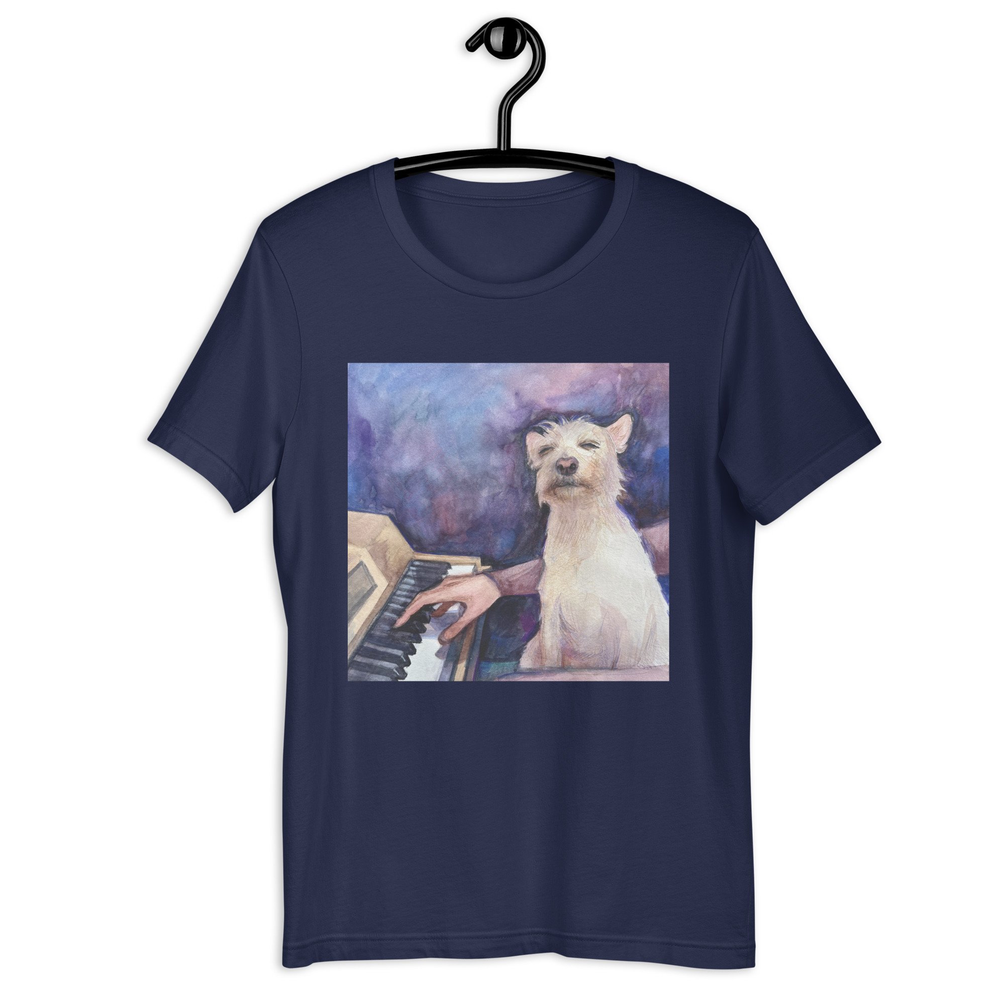 navy - Kara and Bradford t-shirt