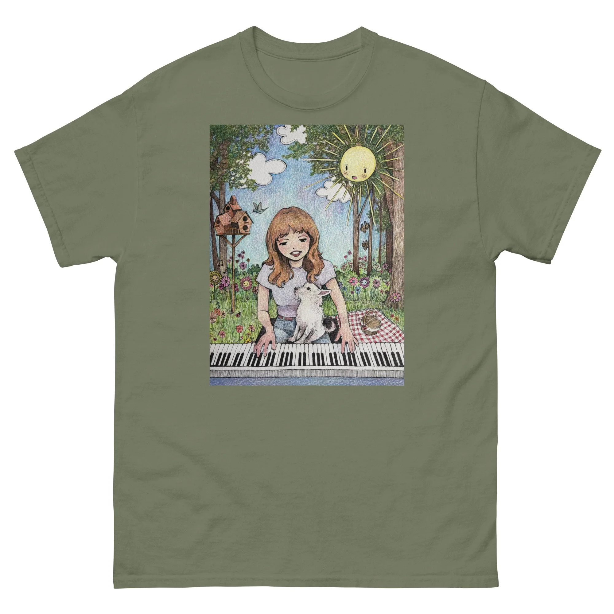 unisex-classic-tee-military-green-front-6abaf11a15e54.jpg