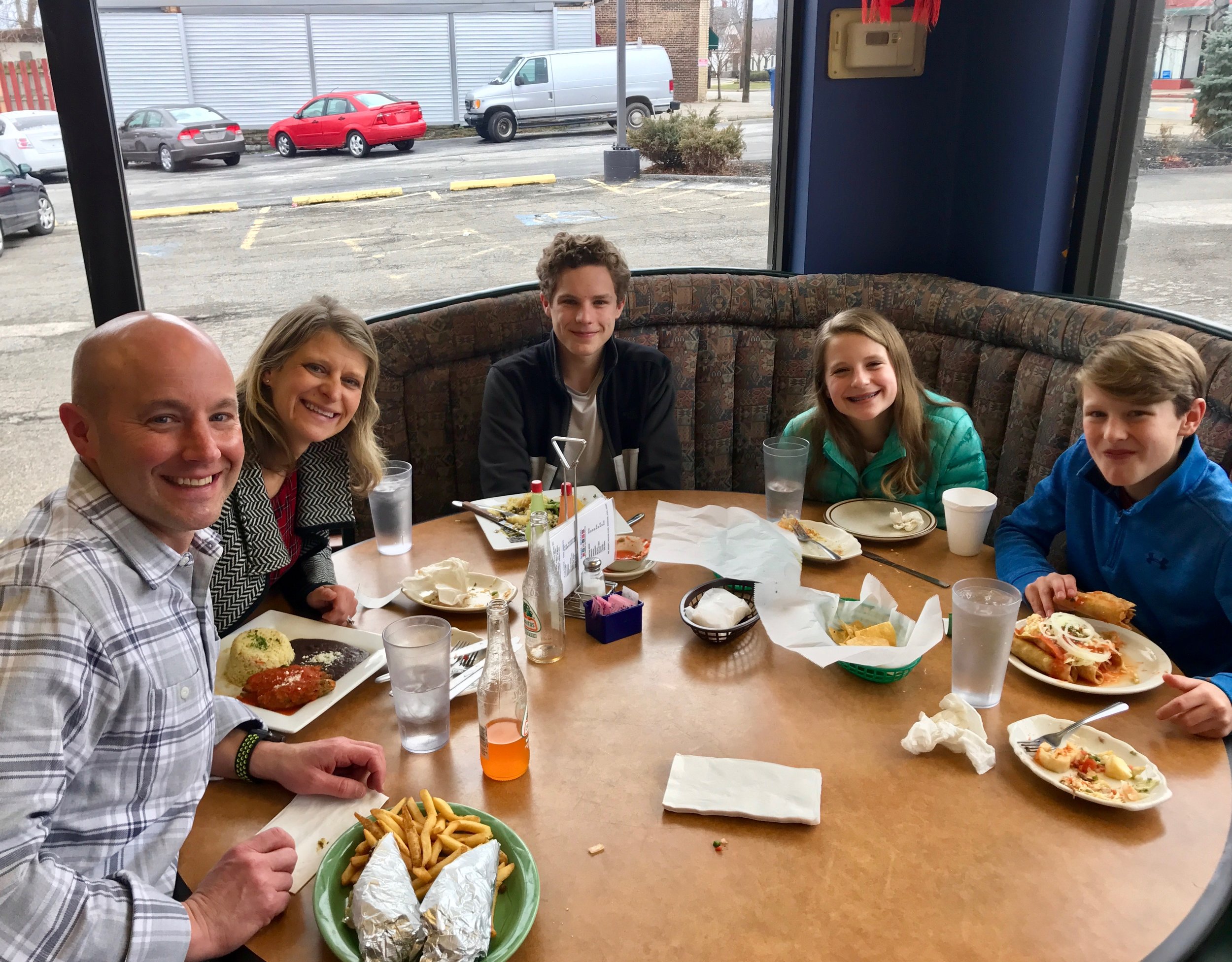 Gather around a table...