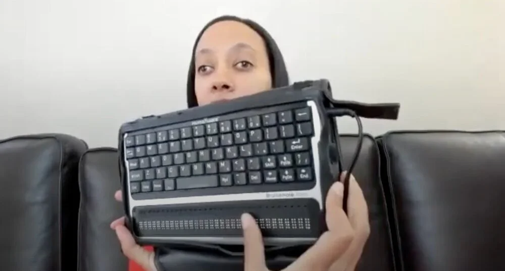 Haben Girma, First Deafblind Woman to Graduate Harvard Law, talks about challenging ableism