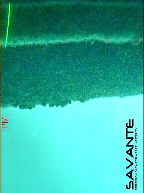 savante diver subsea laser measures platform anode dimensions