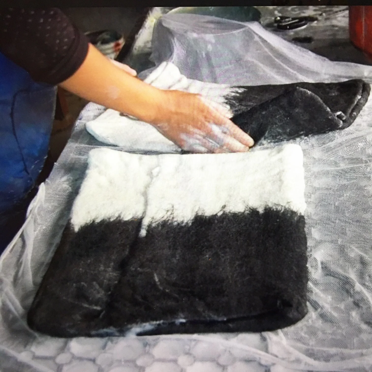 Zero Waste, Plastic Free Hand felting is an ancient technique using wool, soap and water to mat the fibres around a mould. Our cases are felted in one piece and seam free - so there are no seams to rip and zero waste of fibre in the making process. The wool is sourced from the short fibre offcuts of the New Zealand wool industry which would otherwise be discarded. All NZ wool is required to adhere to strict ethical farming guidelines. The wool is dyed using AZO free dyes. All Live Softly products are plastic free with minimal packaging and designed for longevity. We believe in buying less with more conscience.