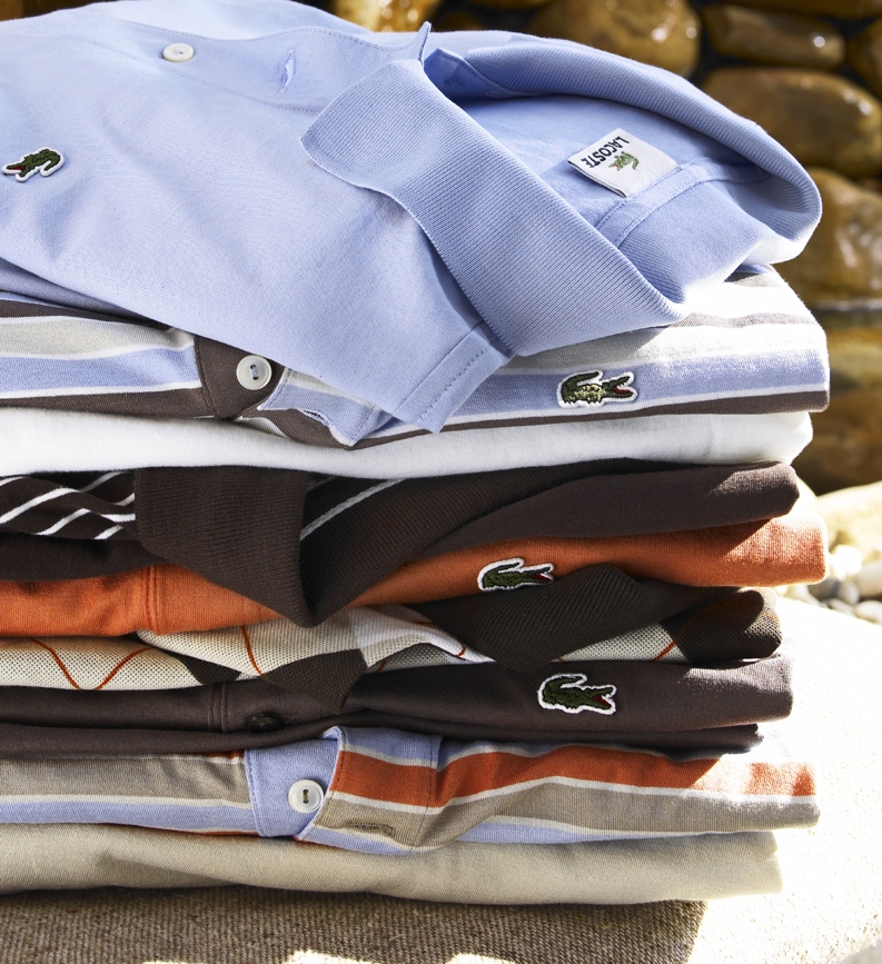 Lacoste Shirt Stack