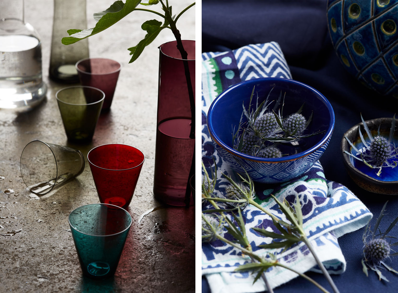 Glassware/Pottery Still Life