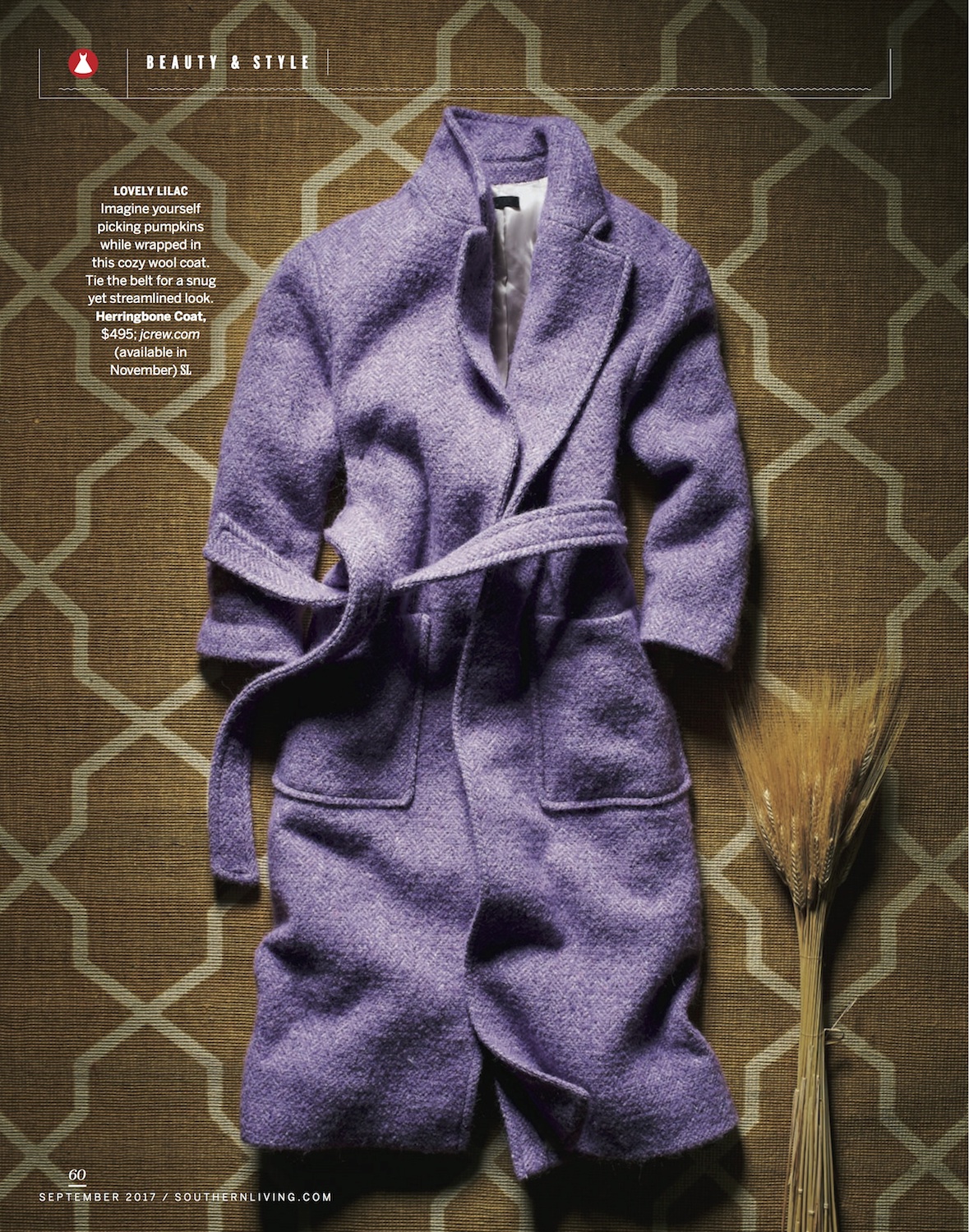 Southern Living Magazine - Coats of Many Colors 