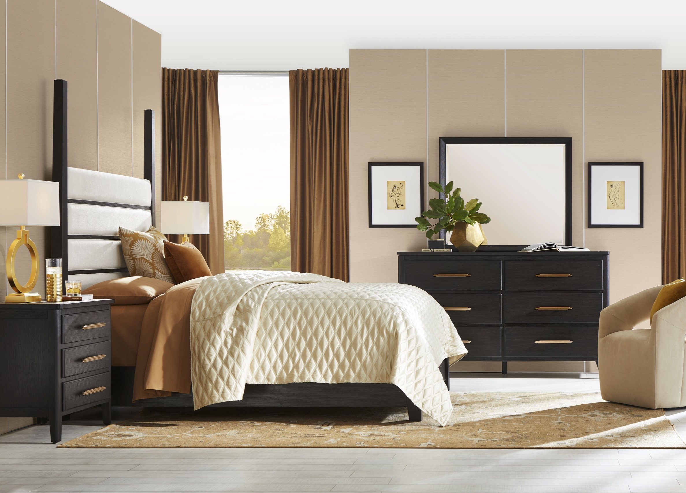 Copperline Bedroom - Rooms to Go