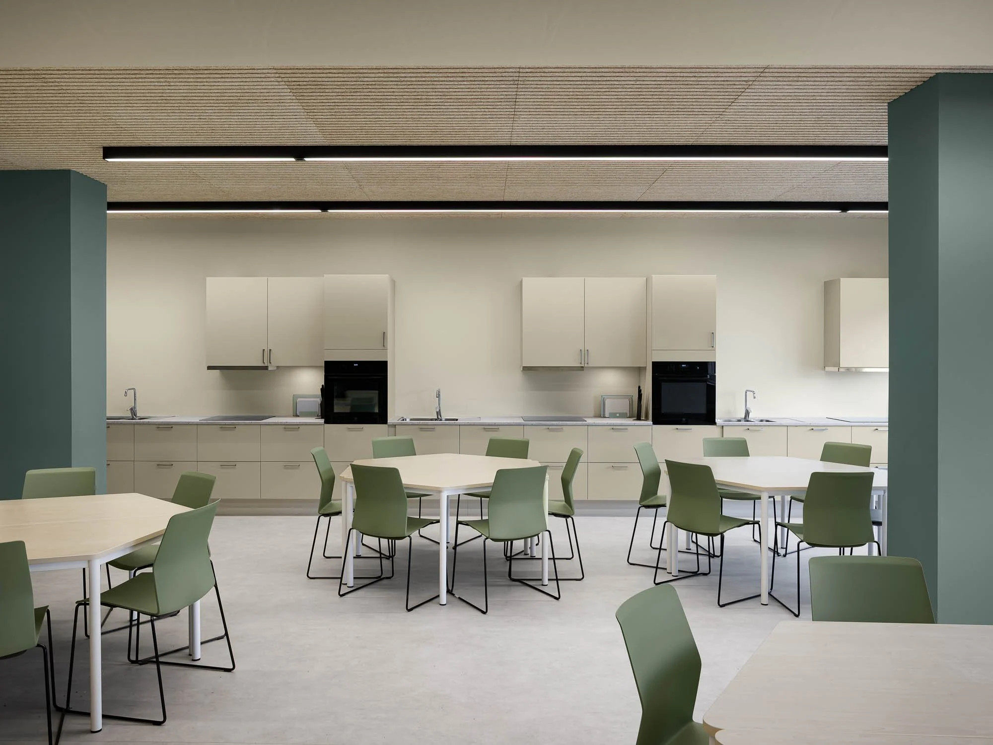 Mat og helsefag lokaler ved NTGU Brann stadion.