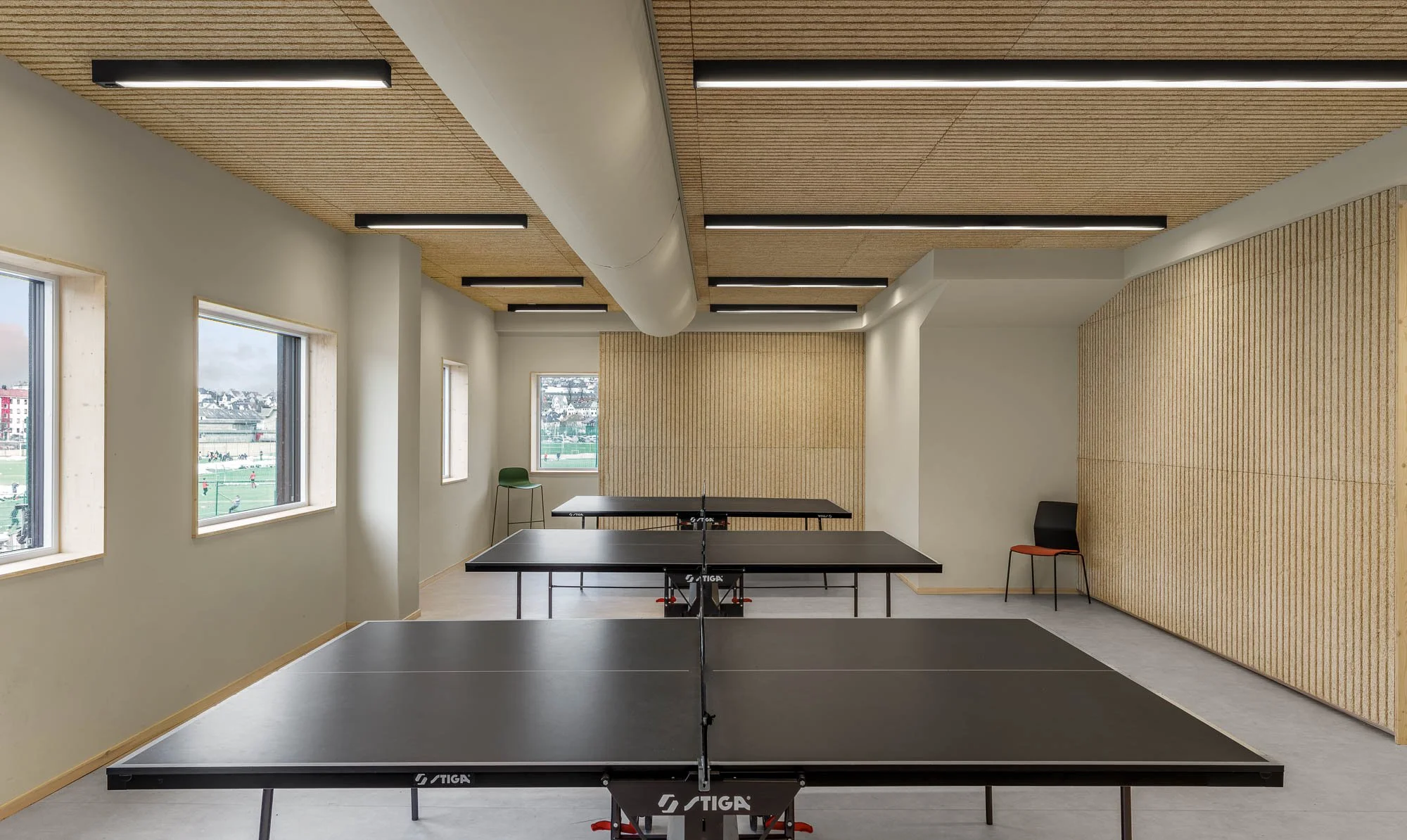 Bordtennis bord ved NTGU Brann stadion.