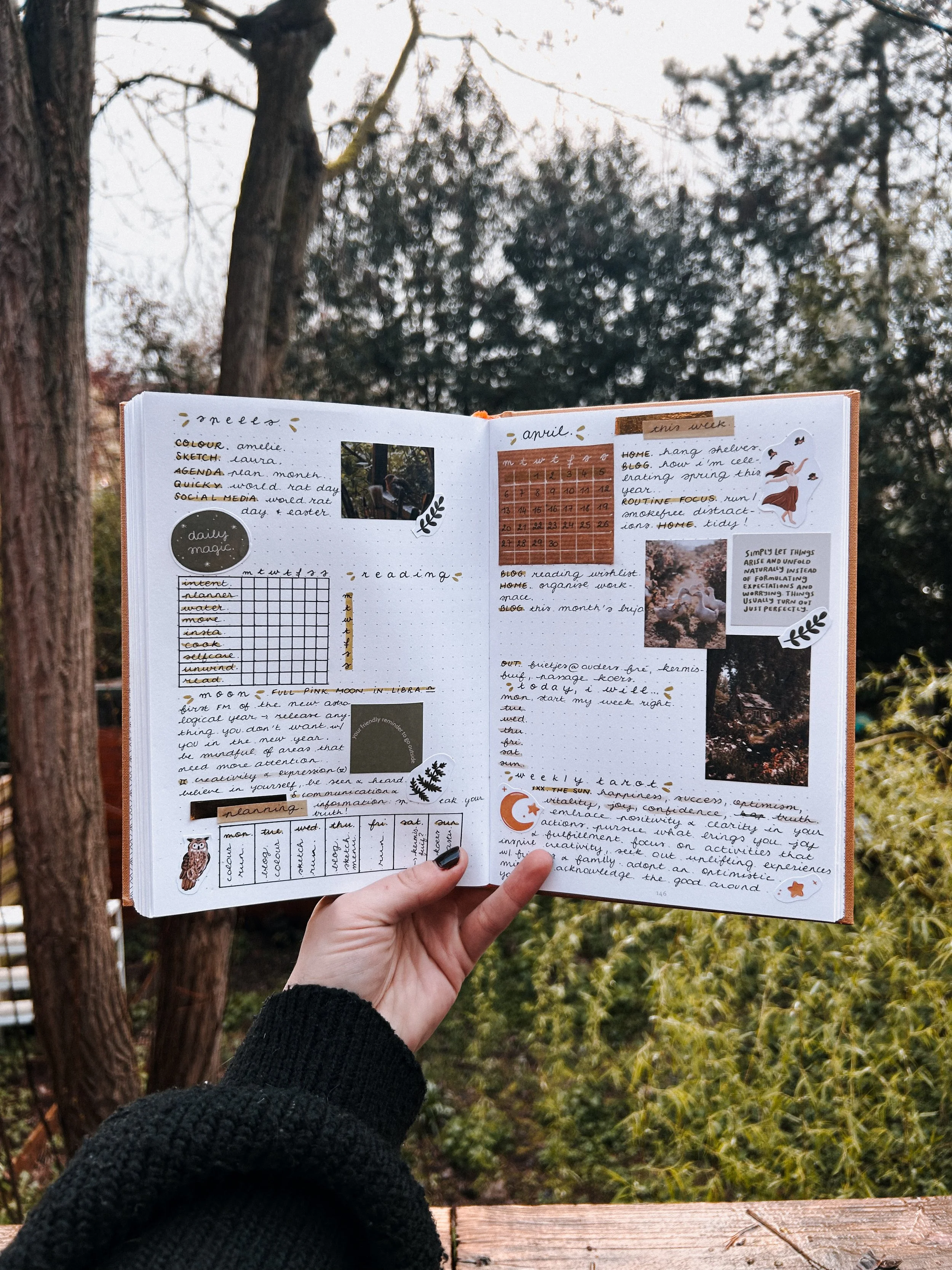 April’s bullet journal || freebie.