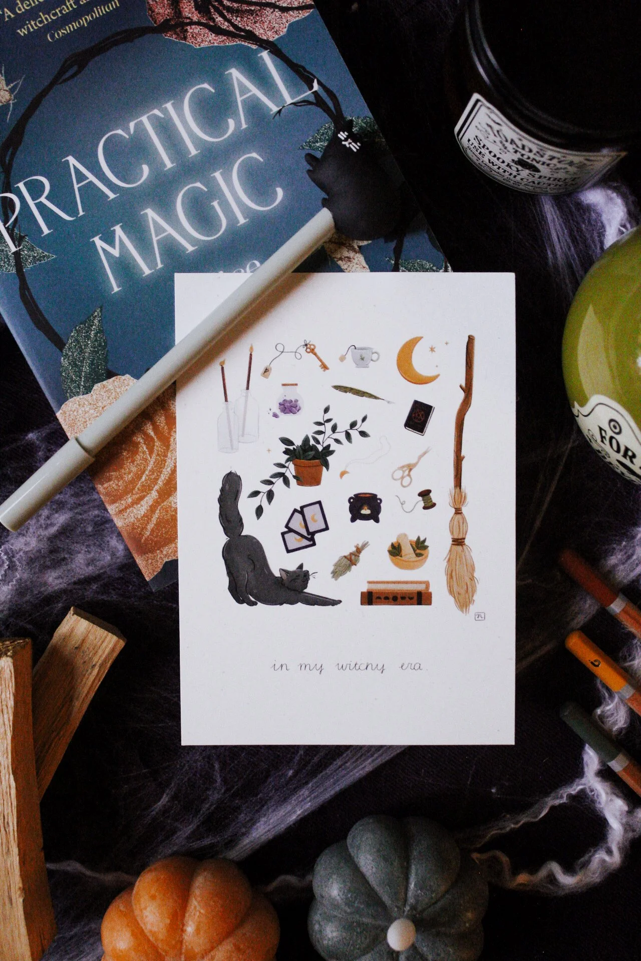 In My Witchy Era || Postcard
