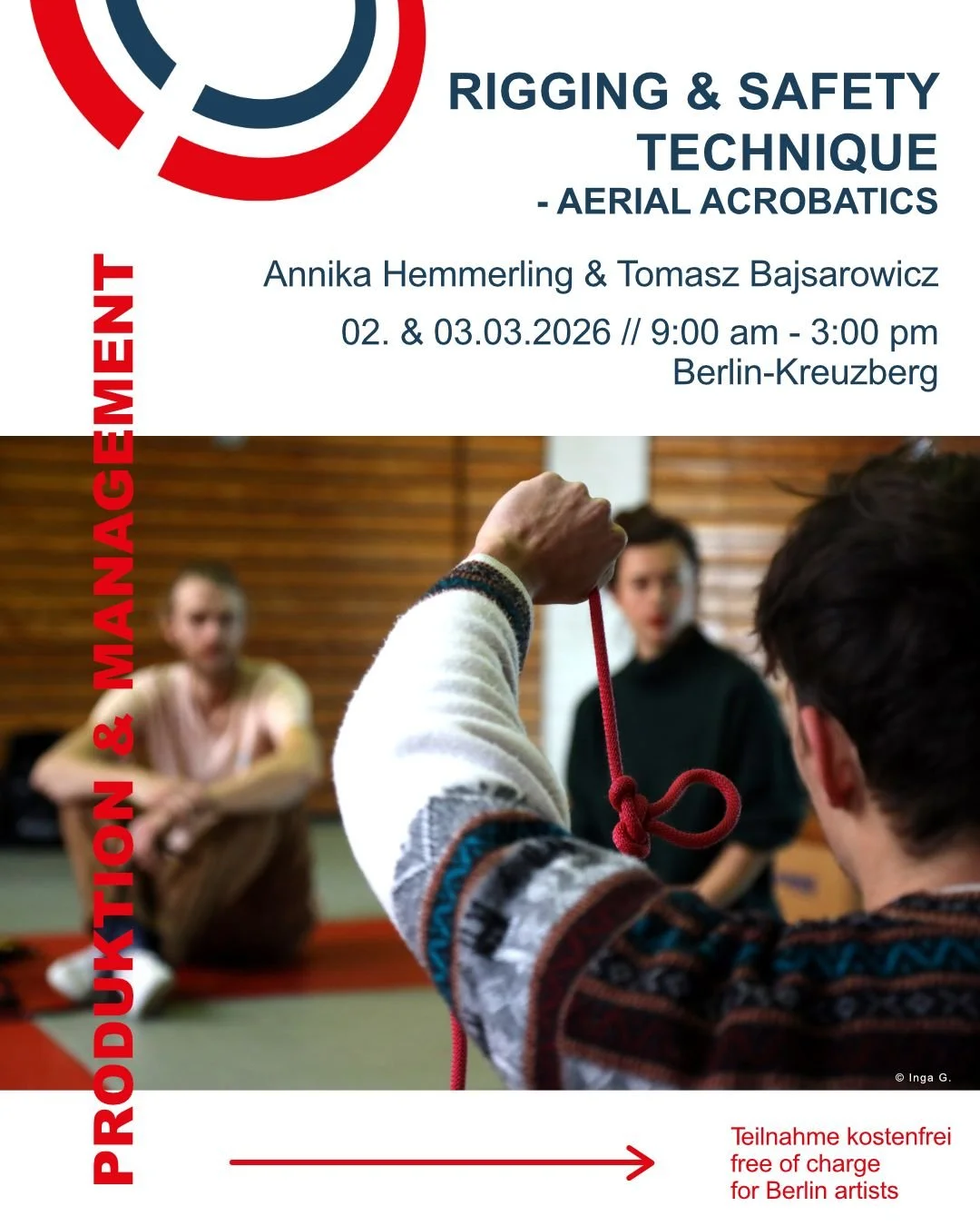 Rigging &amp; Safety Techniques-Workshop