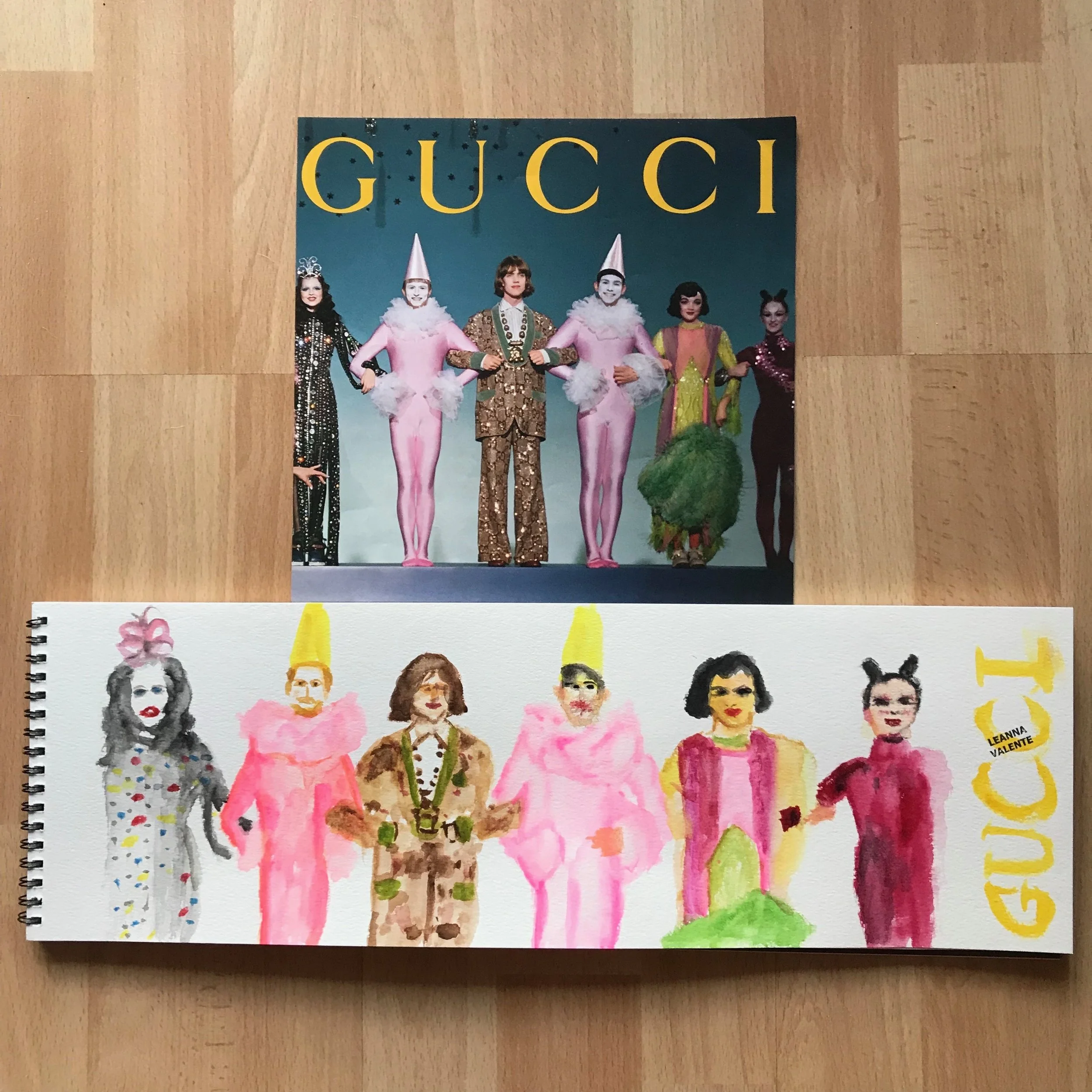 The Line Up. Gucci.