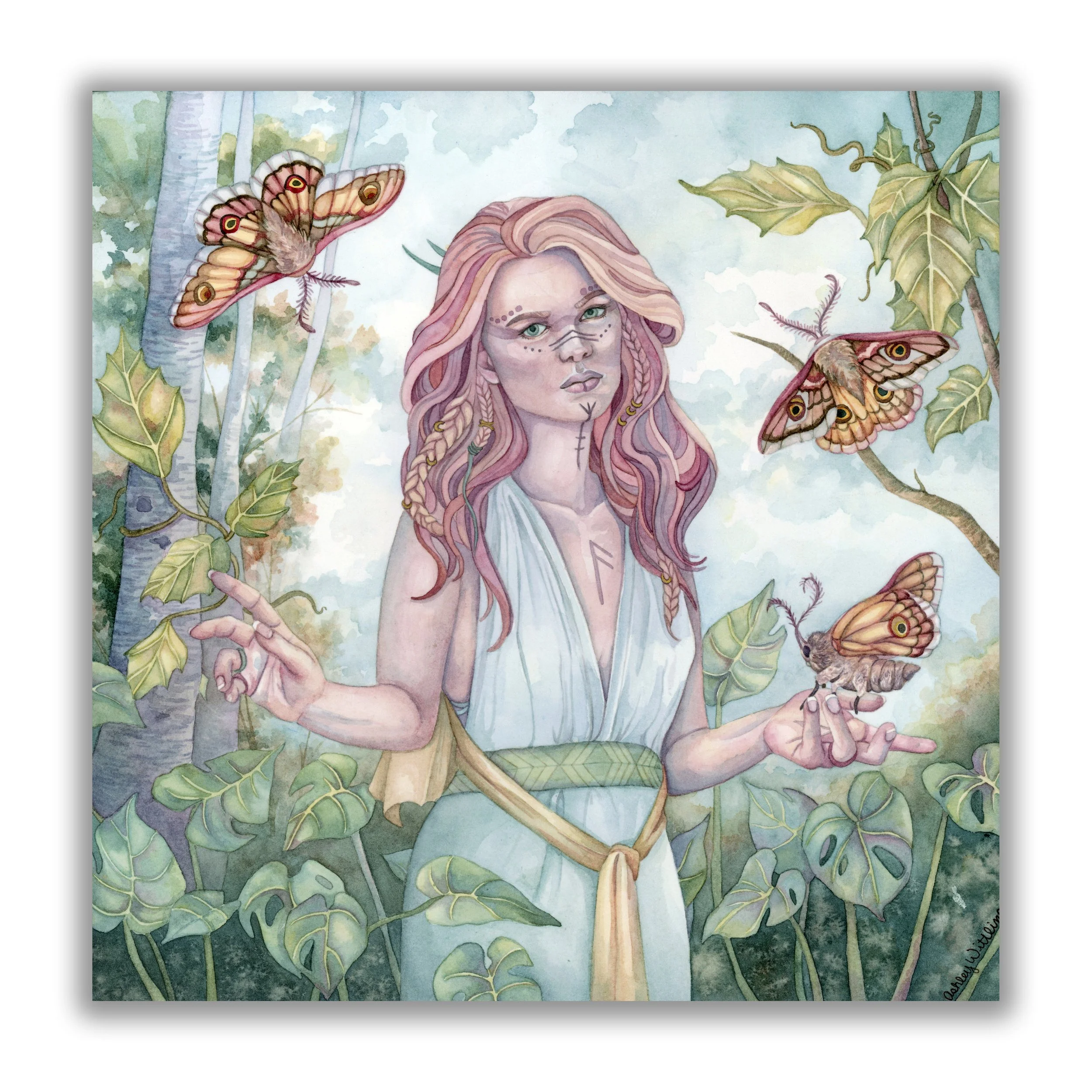 "The Goddess Vor" 8x8 Open Edition Fine Art Print