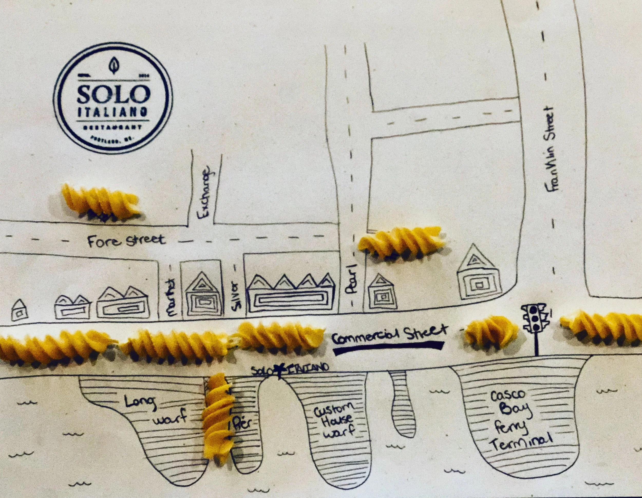 Location Contact Solo Italiano Restaurant