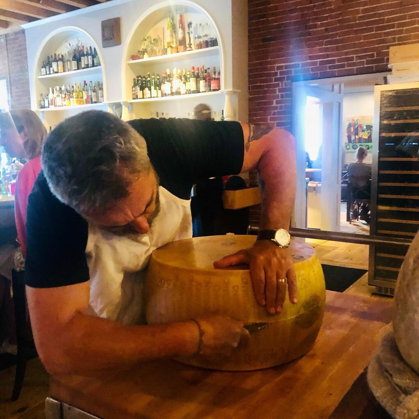 We asked our very first and most loyal guests (the chef&rsquo;s kiddos!) to show us dinner at Solo through their eyes. Not surprisingly, they captured their Papa in action opening a wheel of cheese, the bustle and blur of evening service, their favor