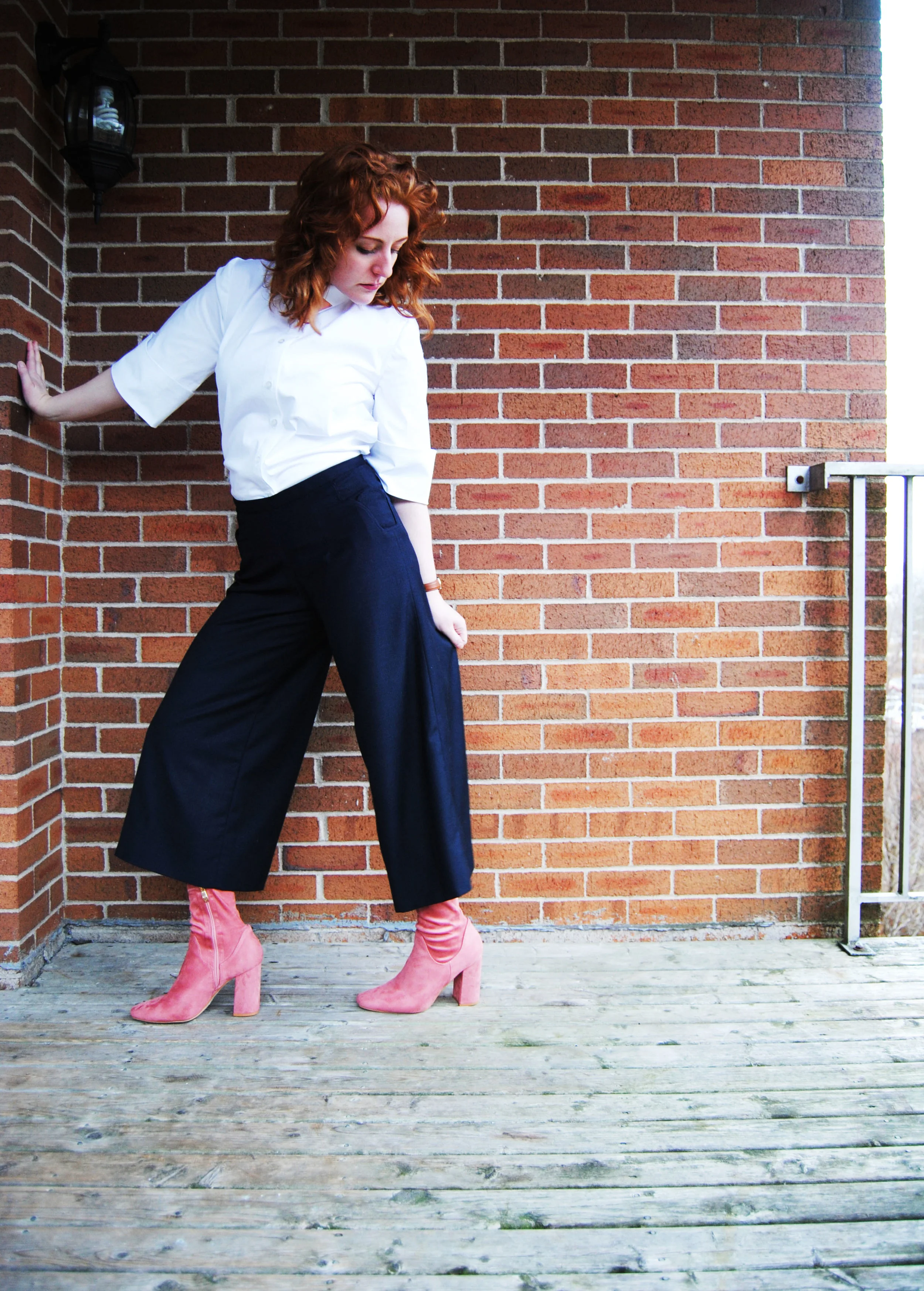 Button Up & Culotte