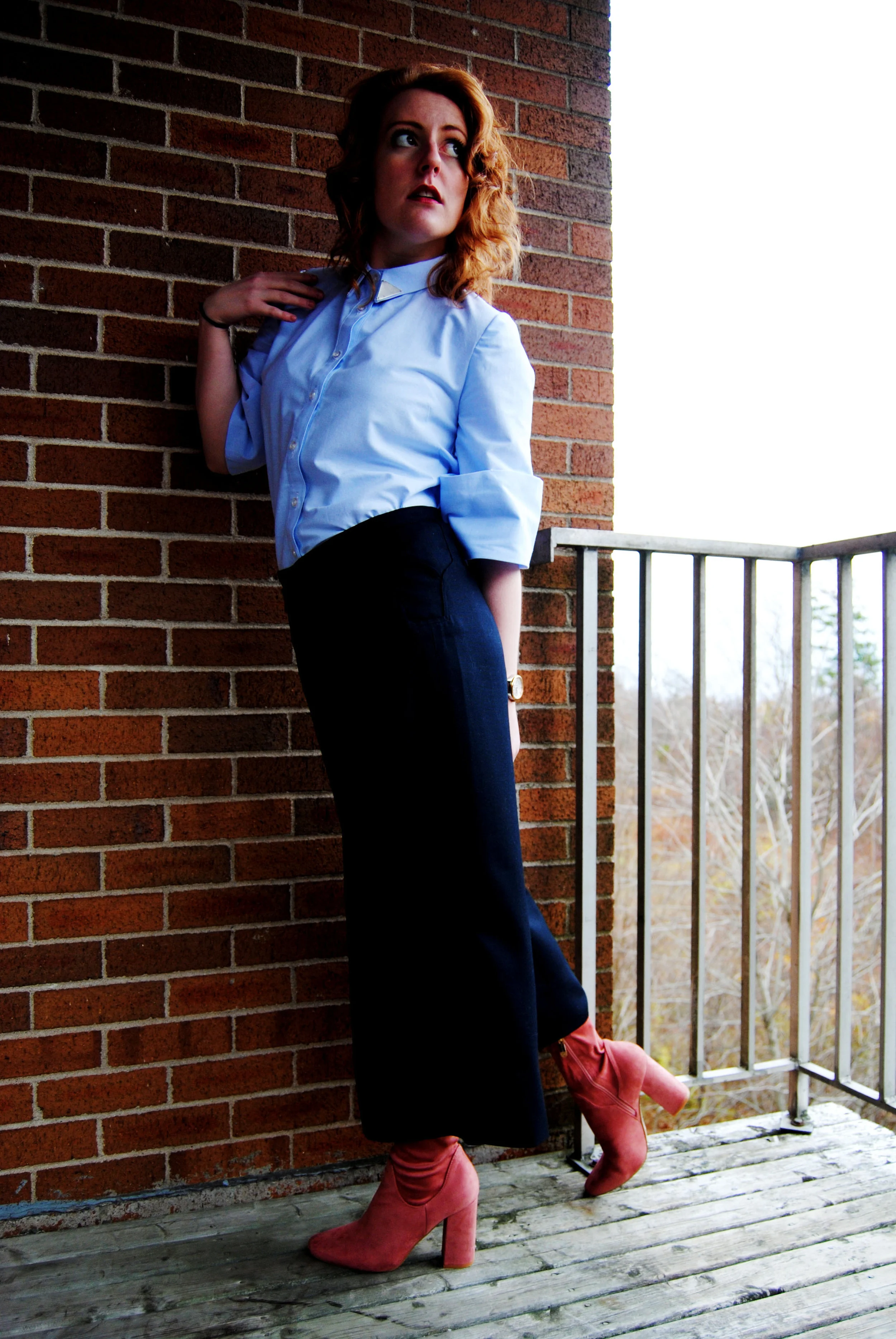 Button Up & Culotte