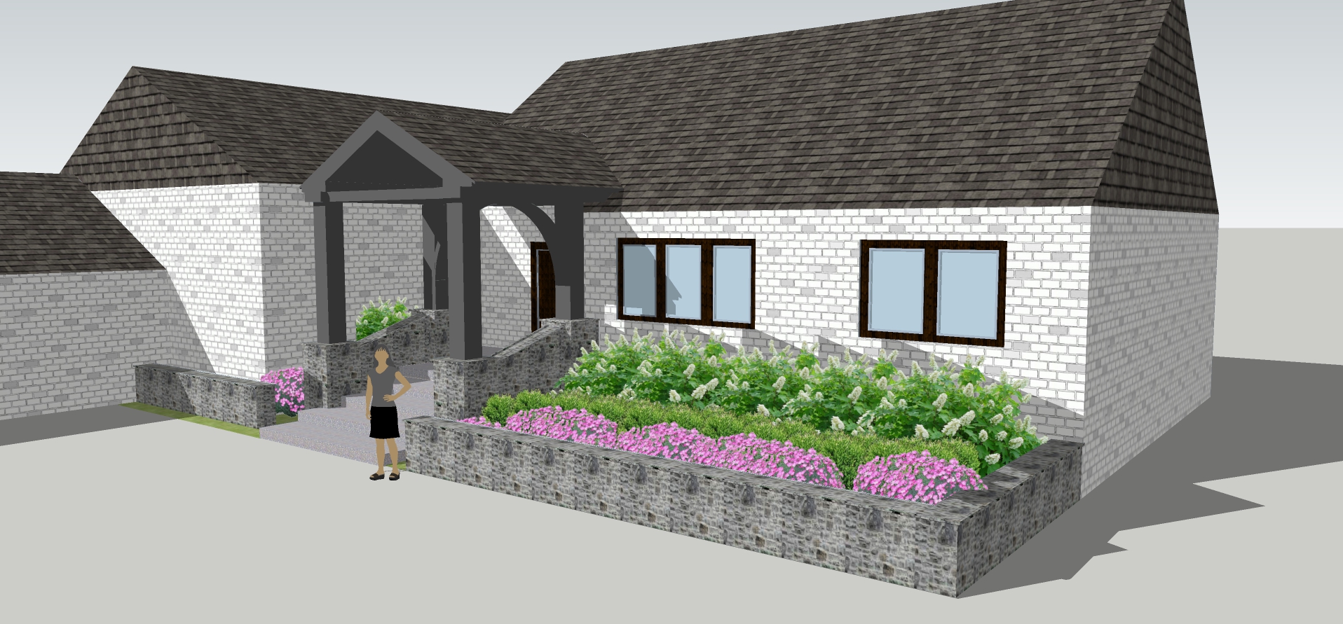 One of the projects designed by Evelyn Verde during her internship at 317Grow.