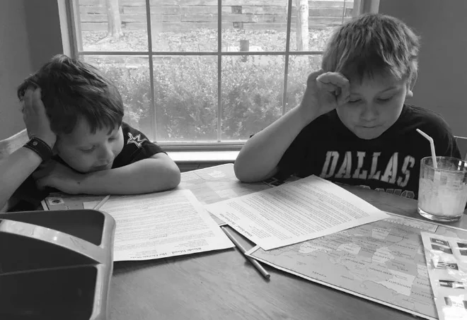 "So, how's it going?"