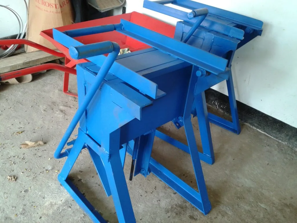 Brick making machine purchased for chapel construction