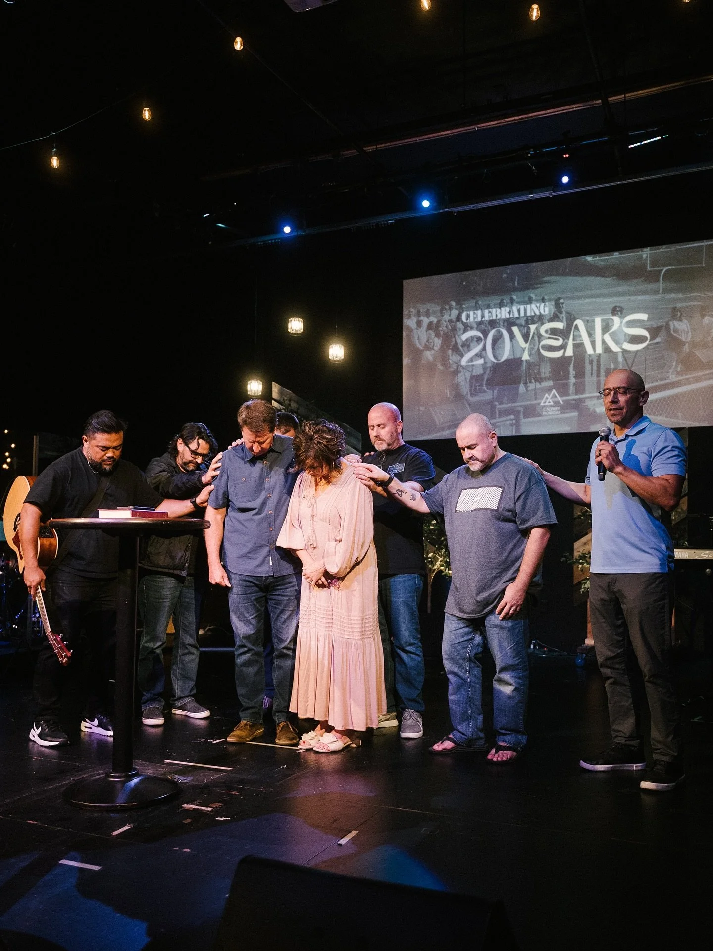 We recently celebrated 20 years as a church! It was great to reminisce and hear how God has been faithful through all these years! 🙌🏻🙏🏻