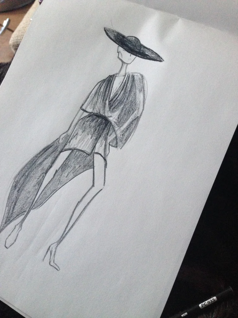 Charcoal sketch. 2014.