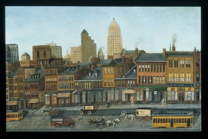 From My Studio Window , 1932 (Metropolitan Museum of Art, Bequest of Miss Adelaide Milton de Groot, 1967)