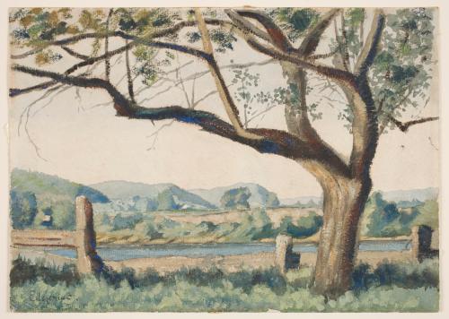 Springtime , c. 1901, watercolor, Worcester Art Museum