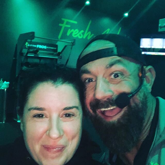 Got to finally meet @egennicks @eatthefrog_ahwatukee! Flex core was lit 🔥 core on 🔥!