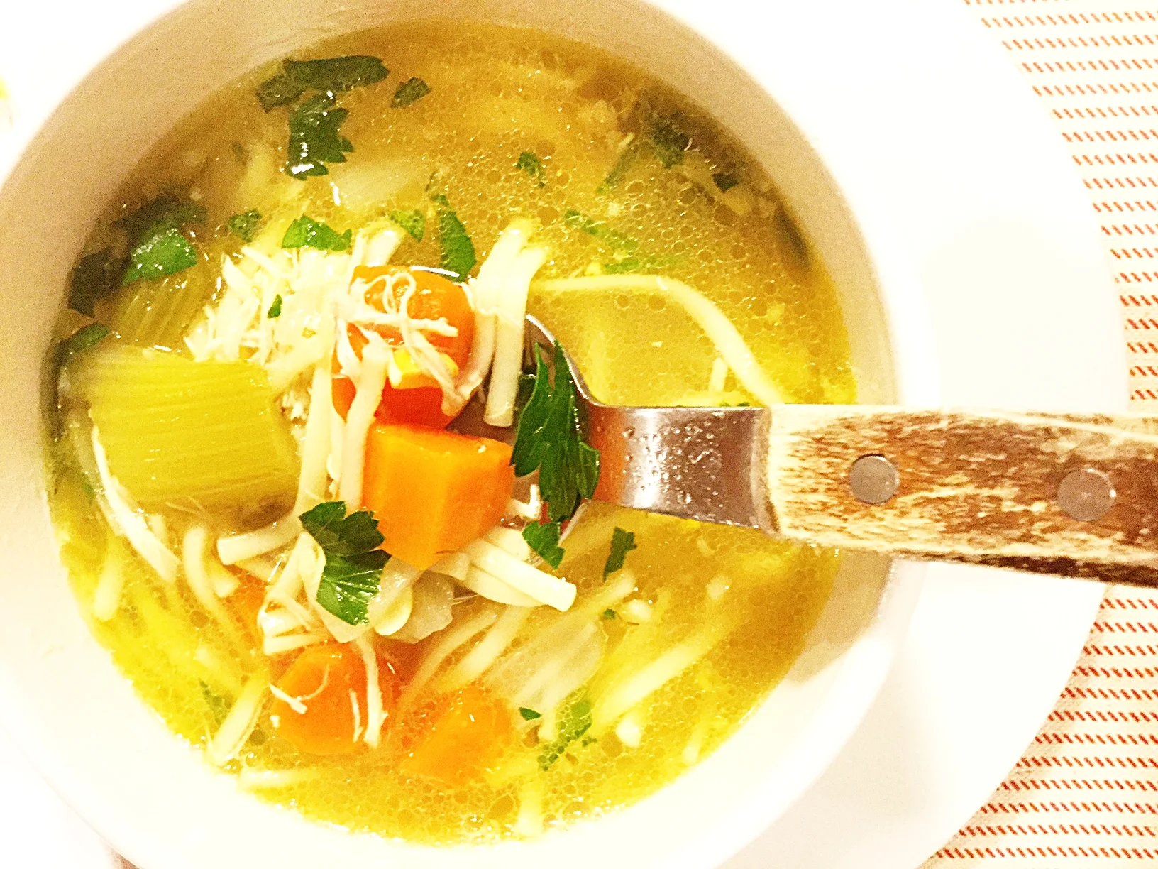 Classic American Chicken Noodle Soup