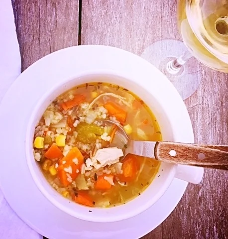 Thanksgiving Afterglow Turkey Soup