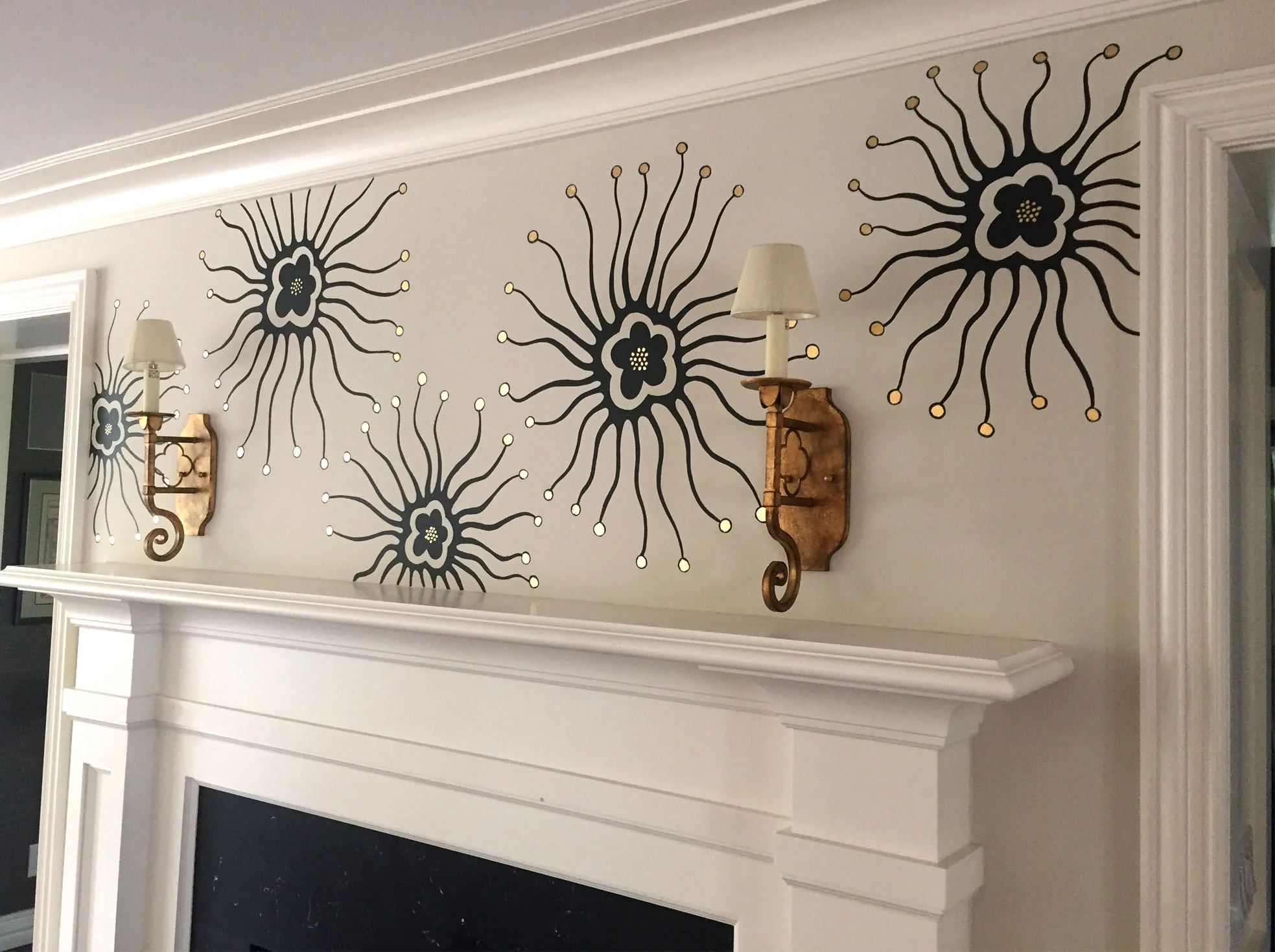 Cherry Hills Village Mantle Mural
