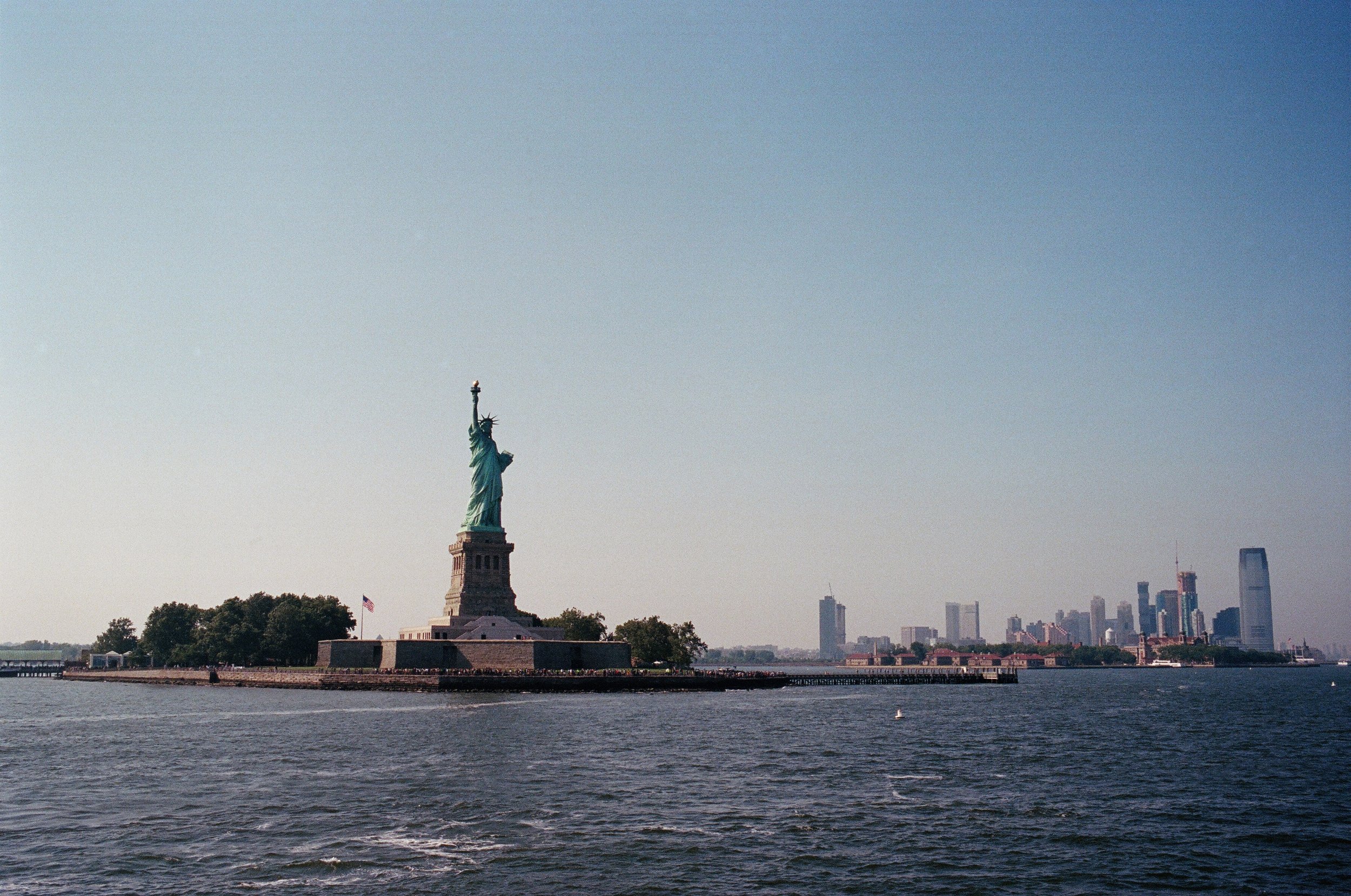 7 years in NYC and this is the closest I’ve been to the Statue of Liberty 