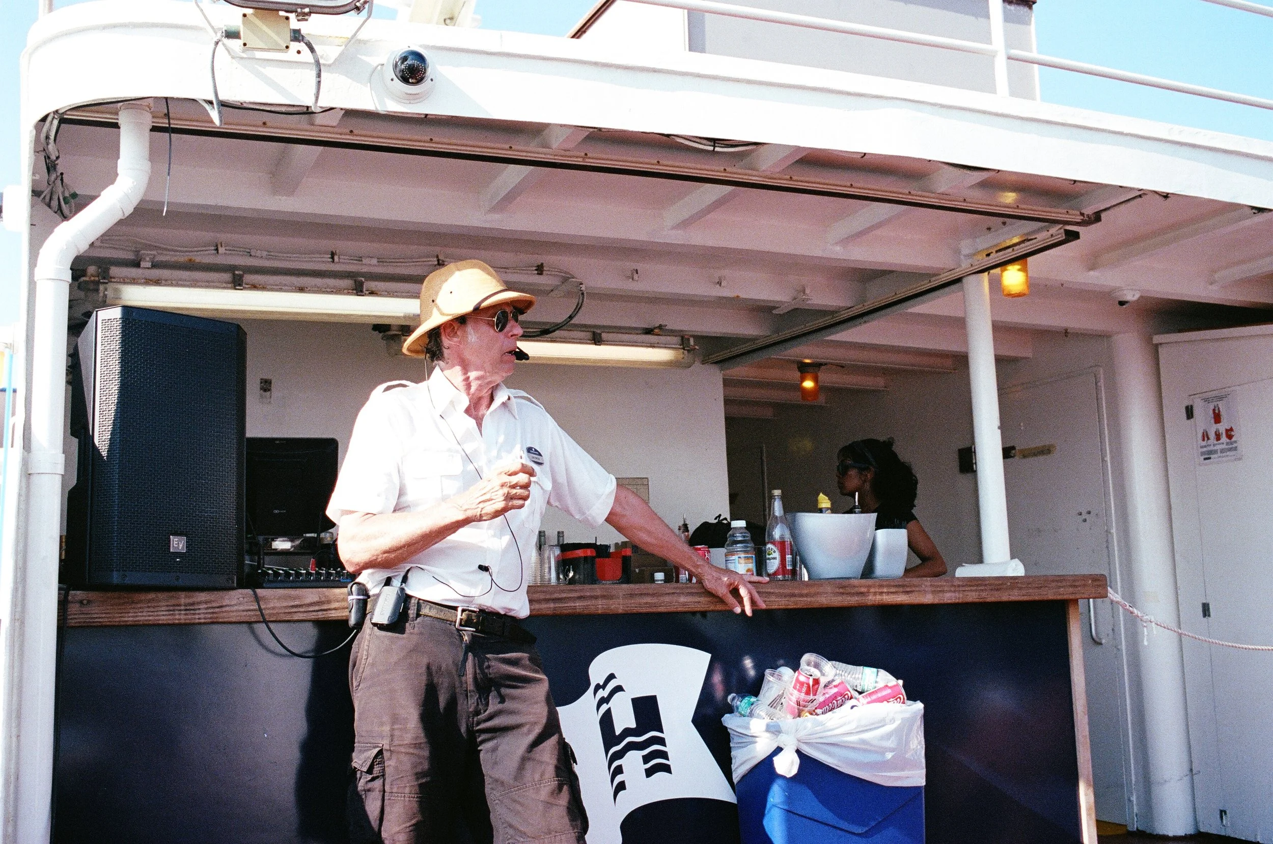  I’m pretty sure he made up at least half of what he said on this tour 