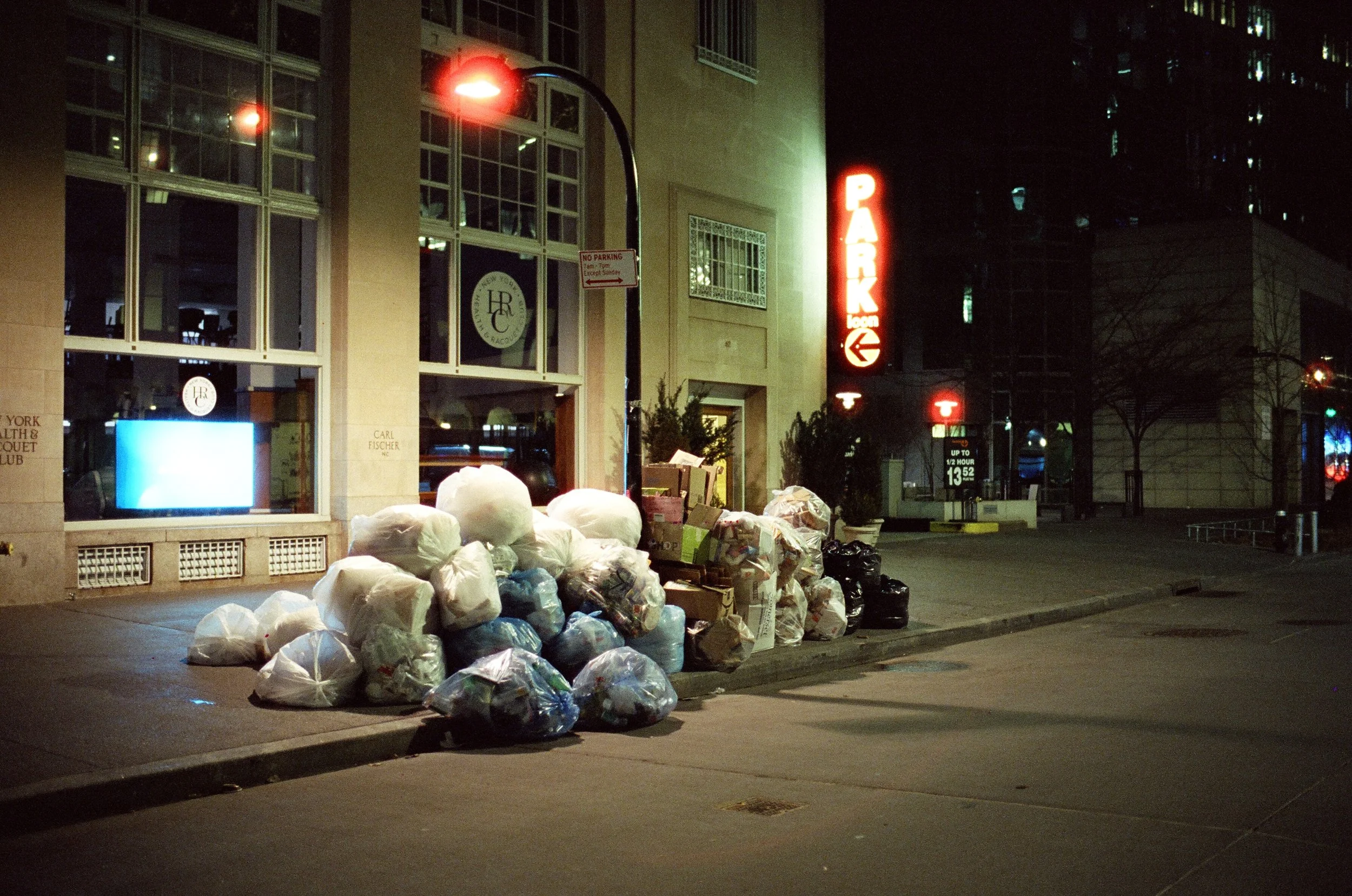  trash mountain / rat party, all aglow 