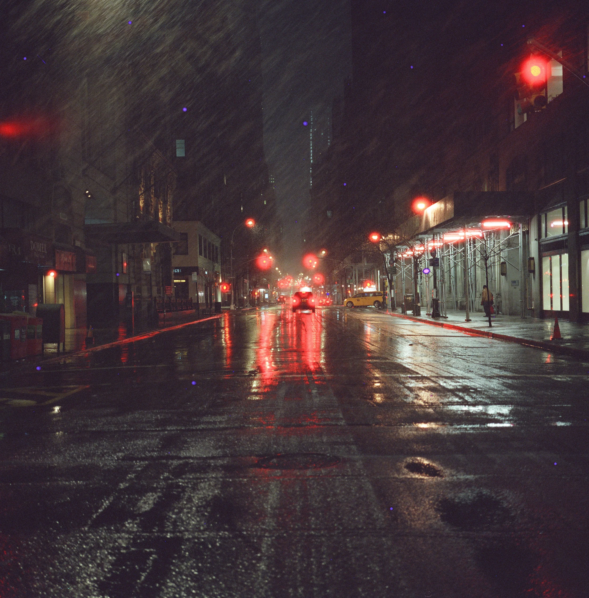  Wet in the city but snowy in Queens 