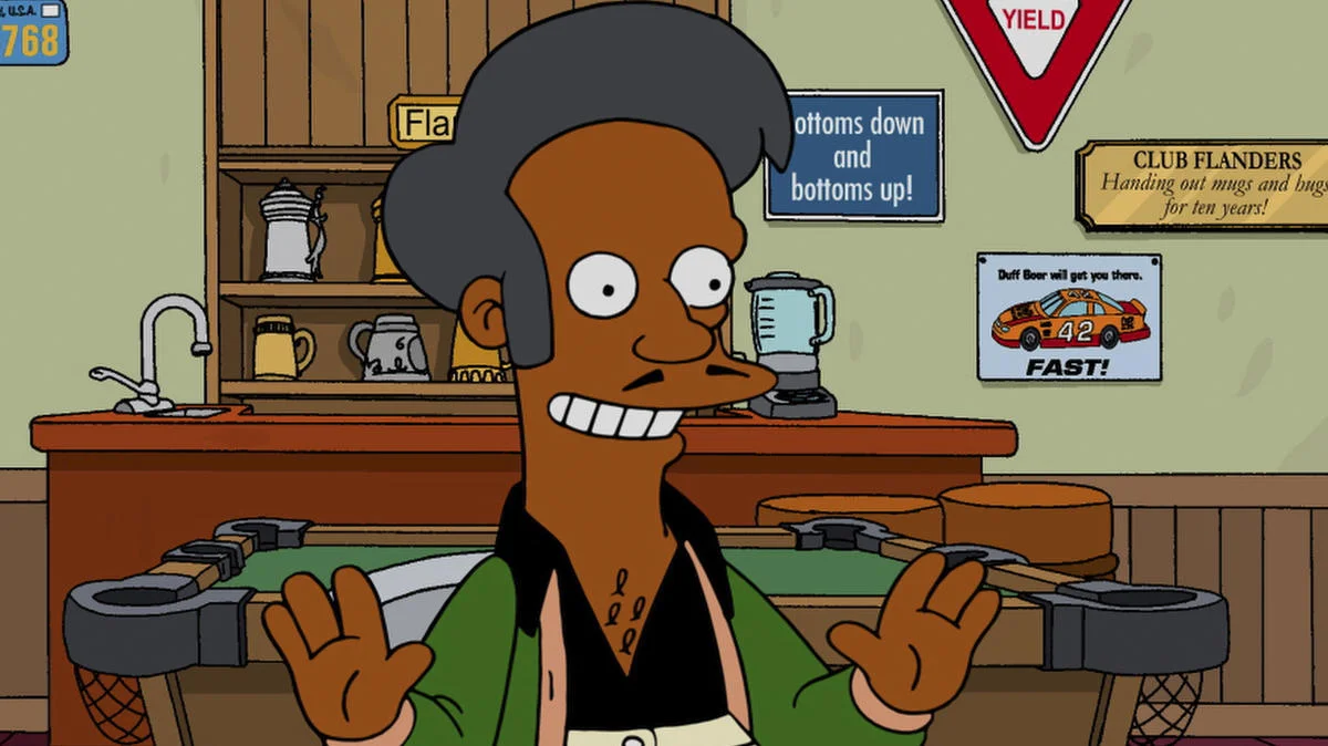 Het boeit The Simpsons niet dat ze een racistisch karikatuur hebben