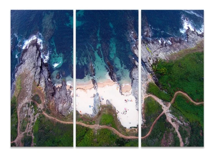 GROIX, (France) triptych