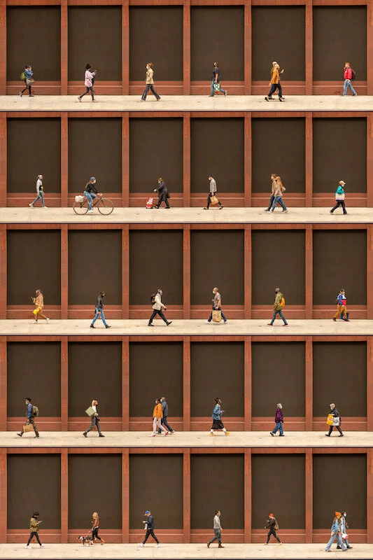 Time Lapse, Broadway & Washinton Place, NYC, 2020.