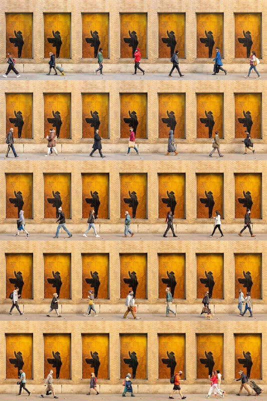 Time Lapse, Theater District, NYC, 2020