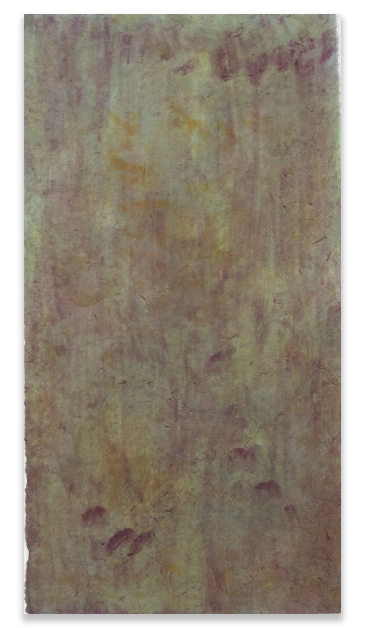 Mireille Vautier. Fond d'Eaux .55 x 29.5” ( 140 X 75cm)