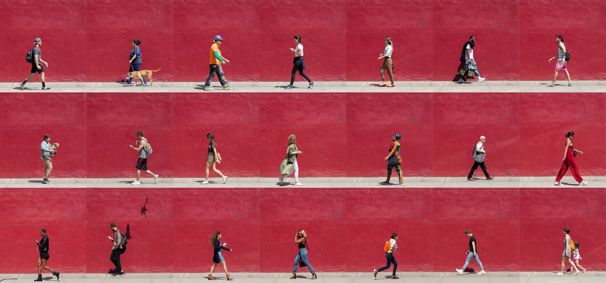 Xan Padron's Time Lapse,  Sociological Street Portraits