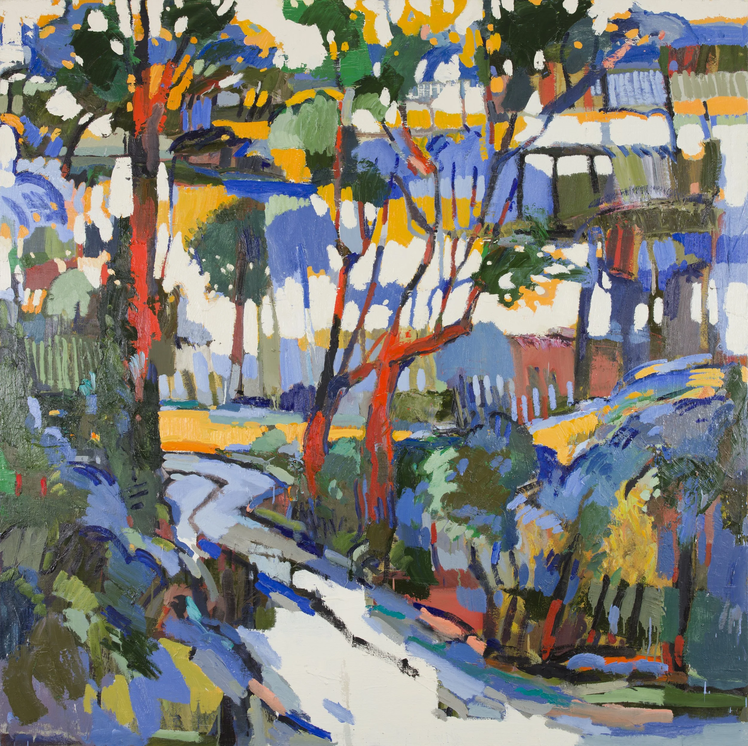 JOSQUIN POUILLON. Oil painting 