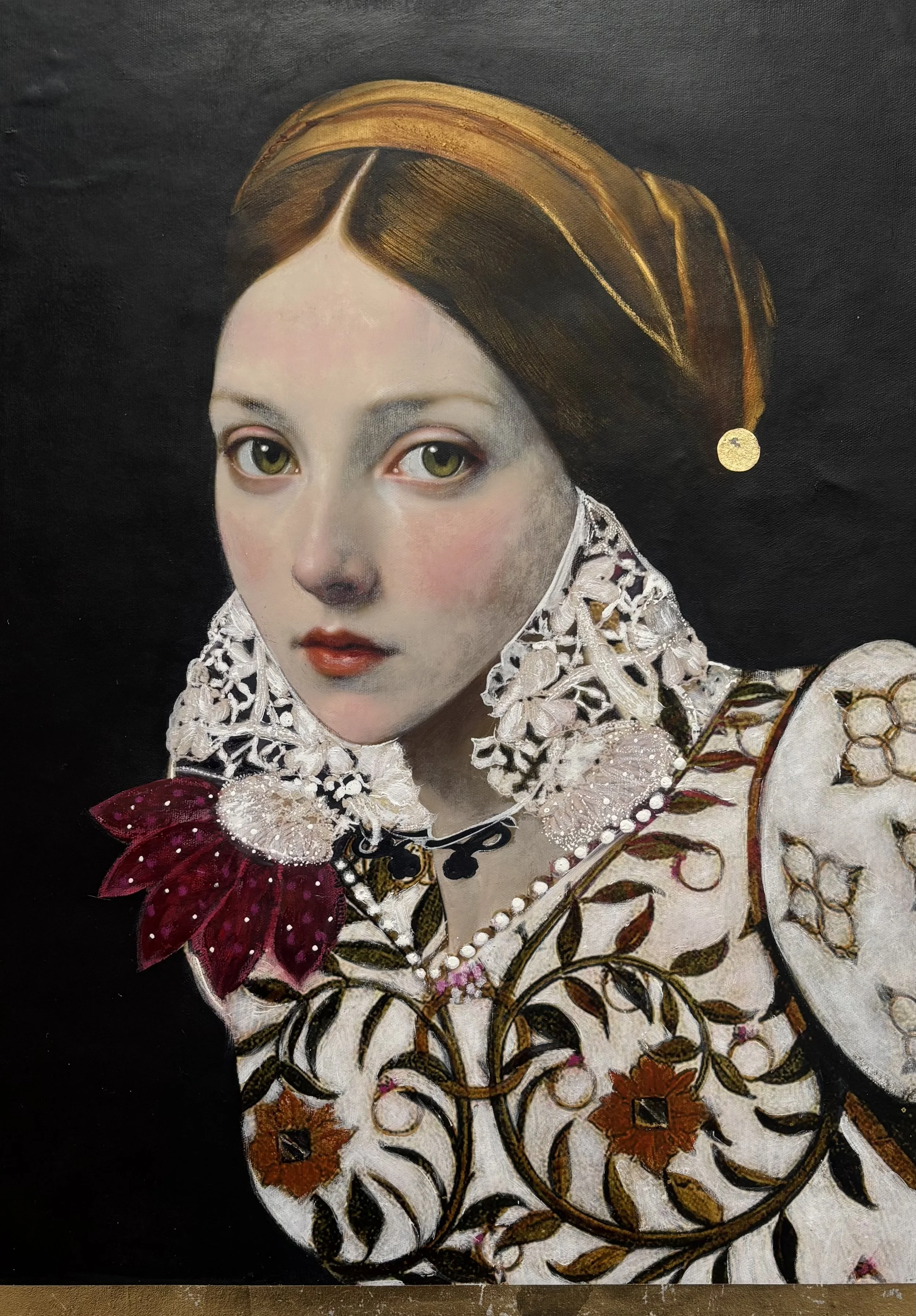 Ethereal Grace Josephine. 23.6 x 16.5 X 1"