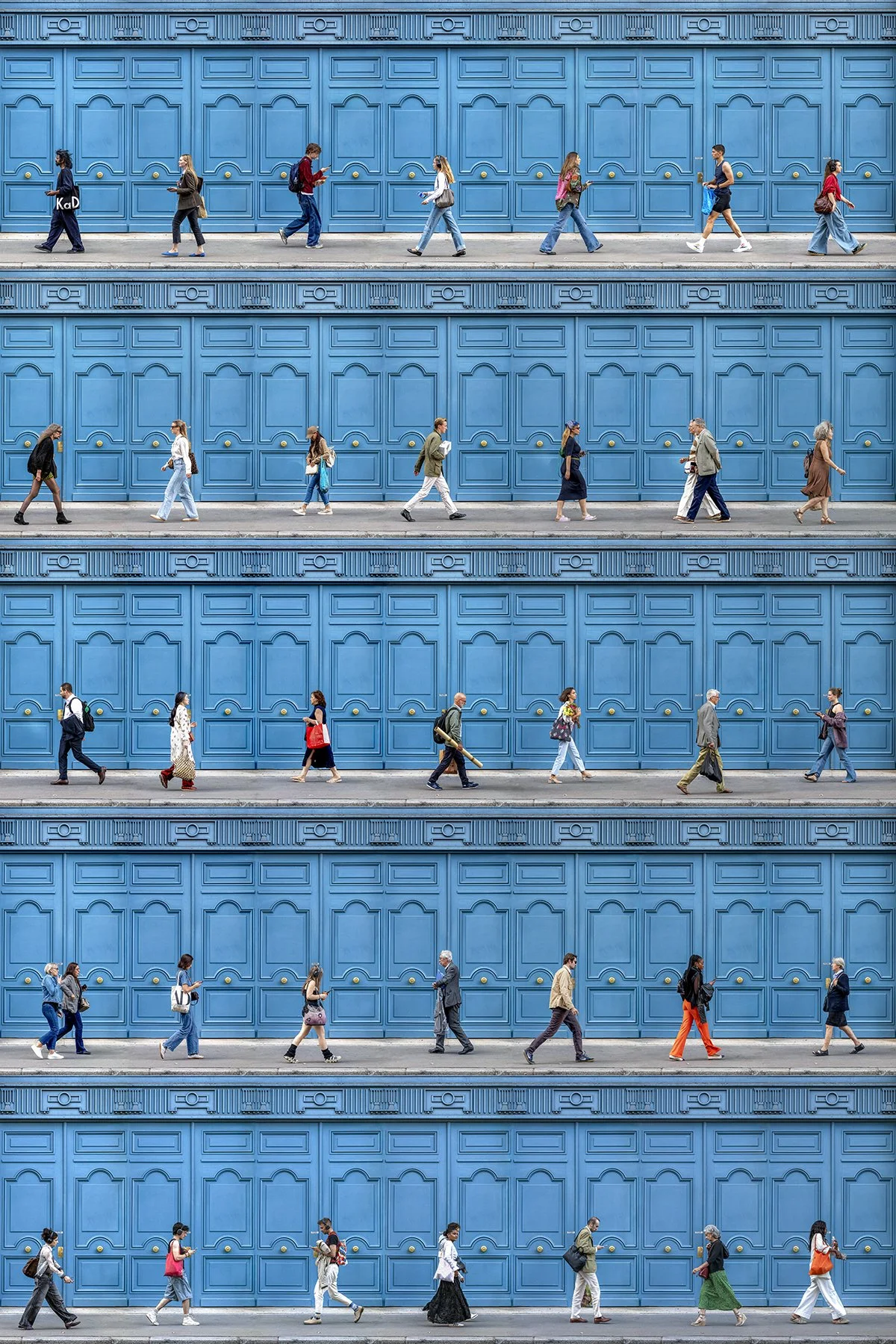 Time Lapse rue de Rennes 